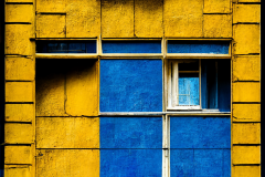 Blue & Yellow Windows