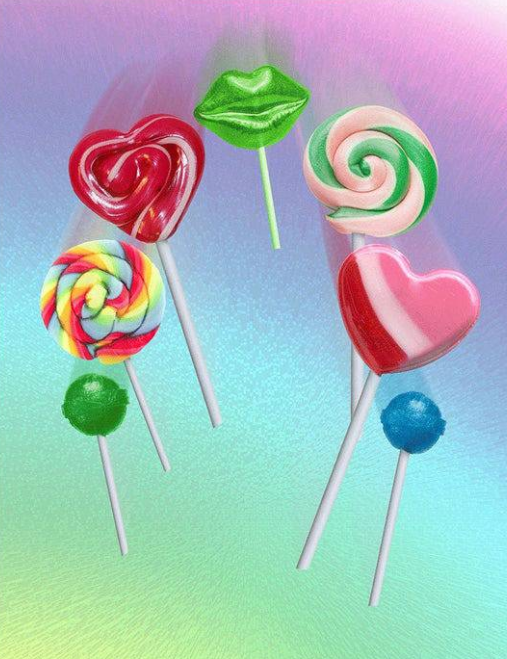 Lollipop Love Backdrop